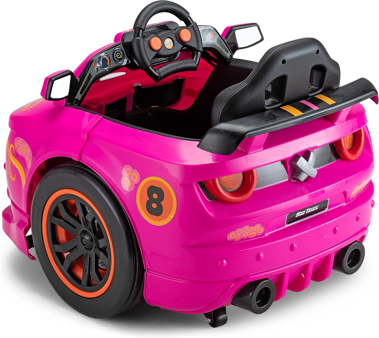 Dizzy Racers 6V Ride on Car – Toddler Toy with 360° Spin, W/Big Wheel, Indoor/Ou