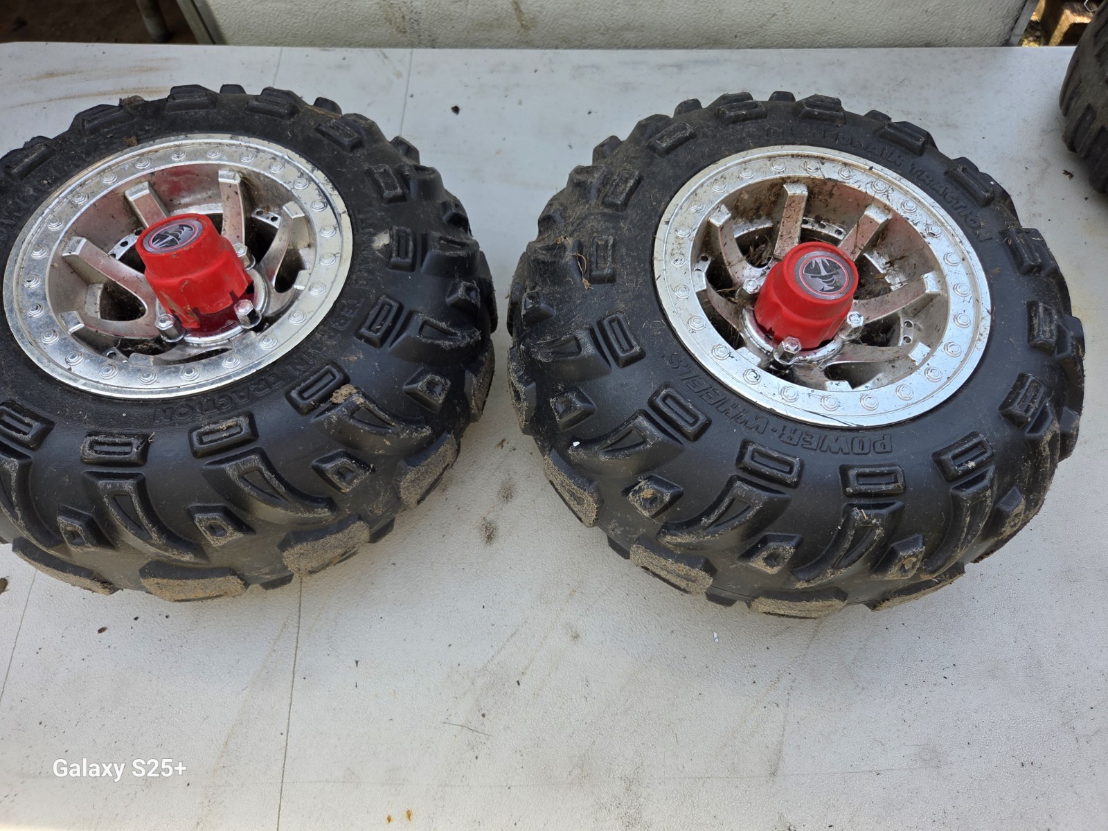 Power Wheel Kid Ride On Dune Racer Replacement Front Wheels