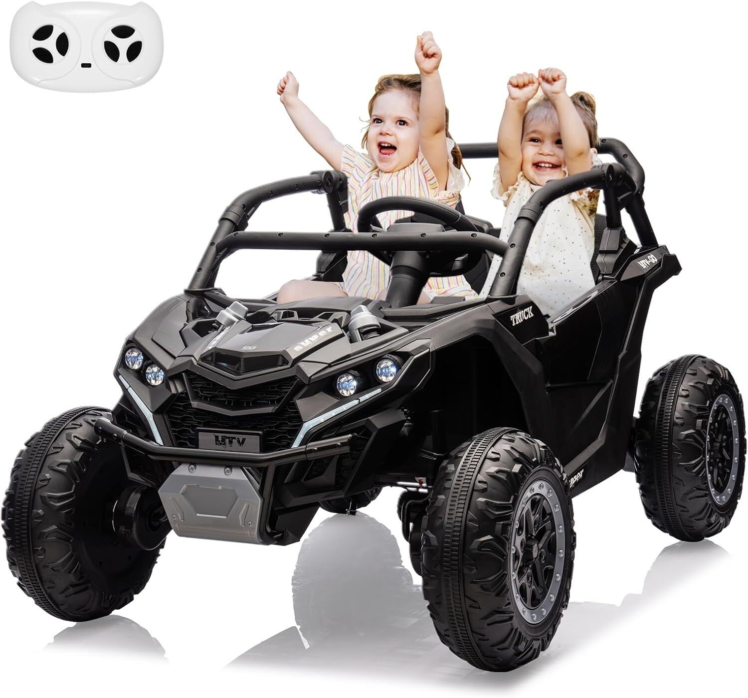 24V Kids Ride On UTV Car for Kids Electric Car Toys 4WD Off-Road W/ Remote Xmas