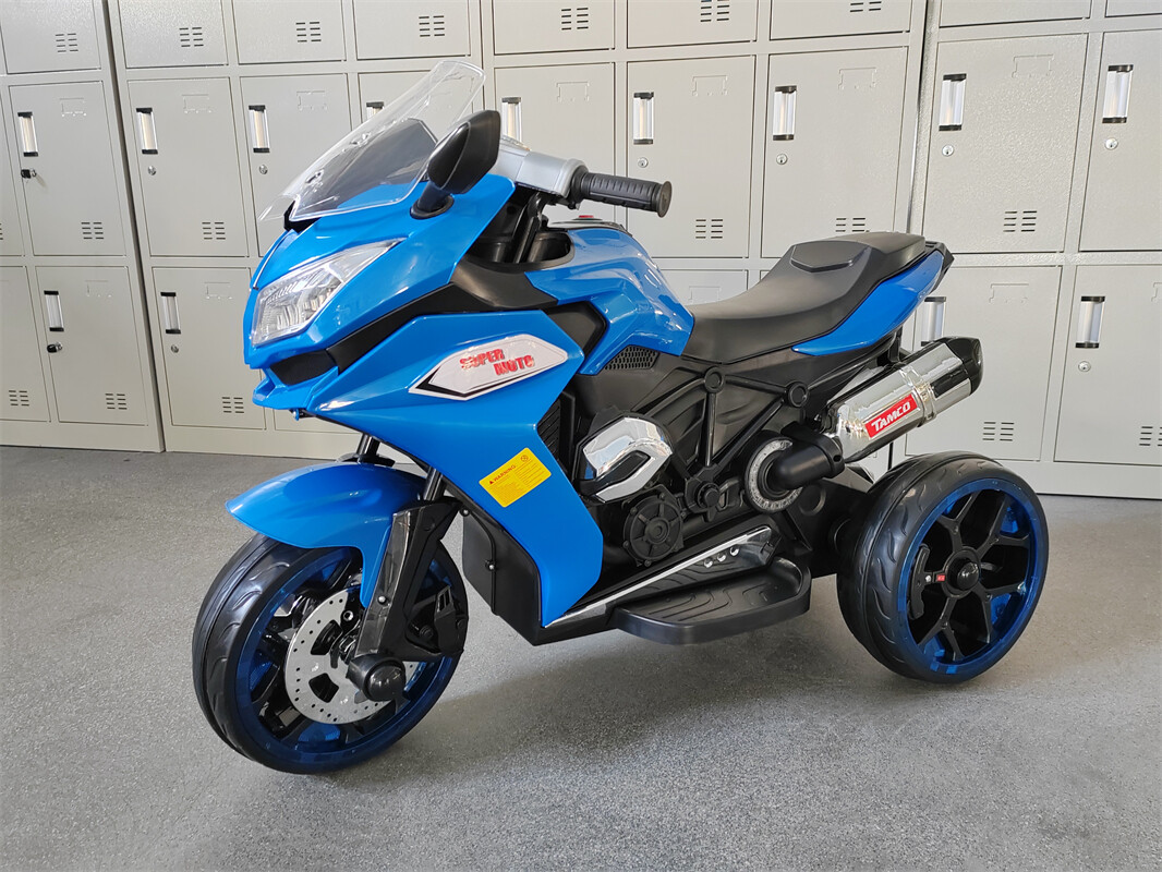 12V Electric Motorcycle Ride On Toy Rechargeable Motor Bikes 1.8-3.2MPH for 3-6