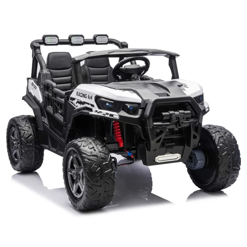 24V 4WD KIDS RIDE ON ELECTRIC UTV CAR 480W 4X POWERFUL MOTORS,2 SEATER LIGHTS+RC