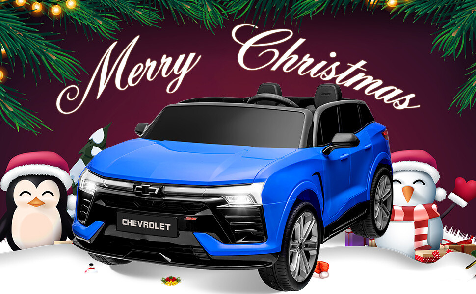 Kids Electric Ride on Car 24V Battery Powered Licensed Chevrolet Blazers Vehicle
