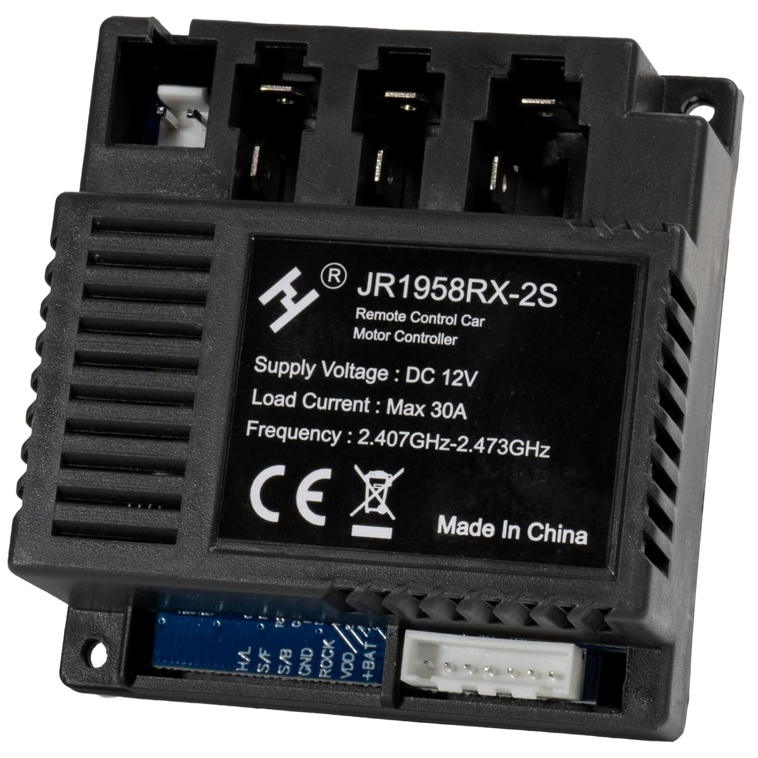 12V Remote Control Car Motor Controller for Ride on Car Compatible JR1958RX-2S