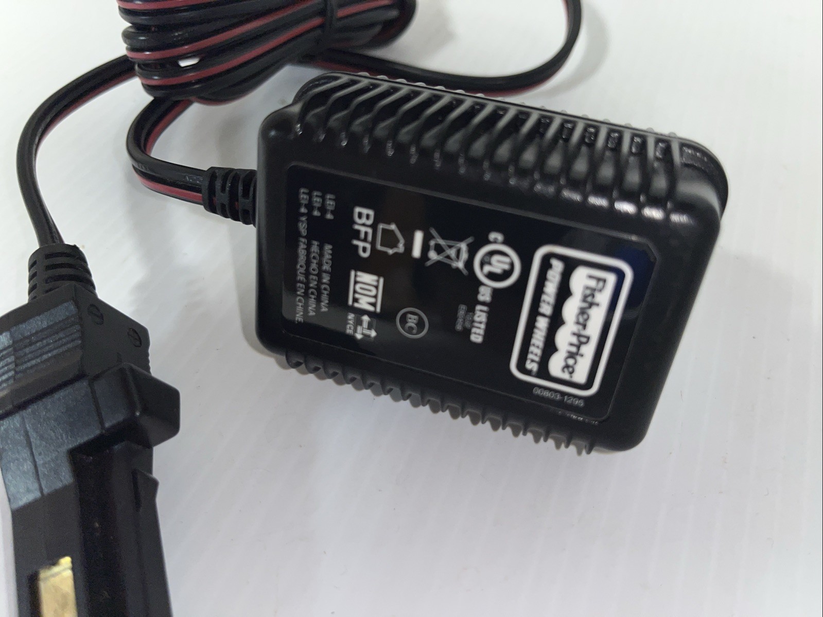 Fisher Price Power Wheels 6V Class 2 Battery Charger Wall Plug 00801-1781 LEI-4
