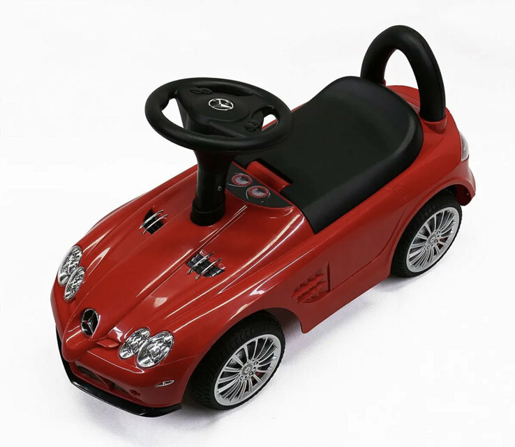 Evezo Mercedes Benz McLaren Toddler Ride On Push Car Kids Foot to Floor, NEW.
