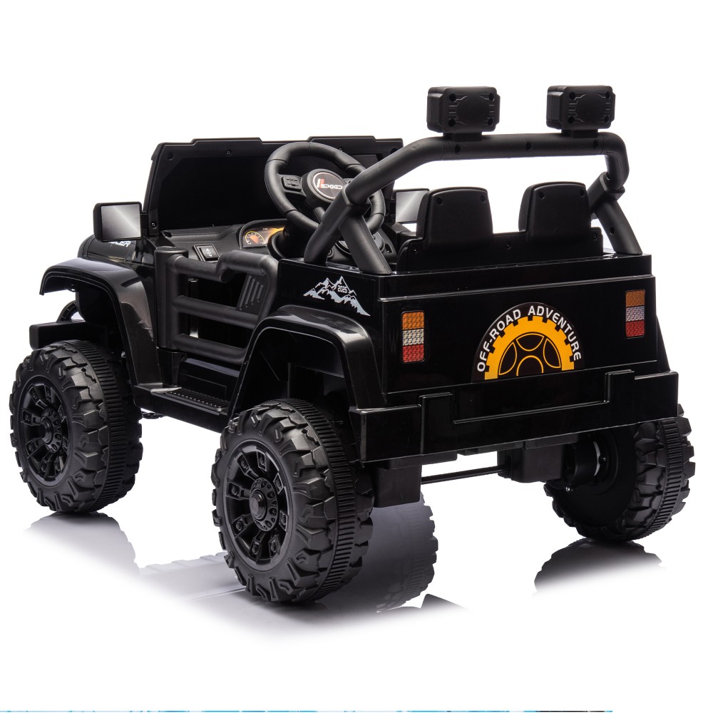 12V Kids Ride On Electric Car W/Parents Control,Dual drive, 4-wheel Suspension