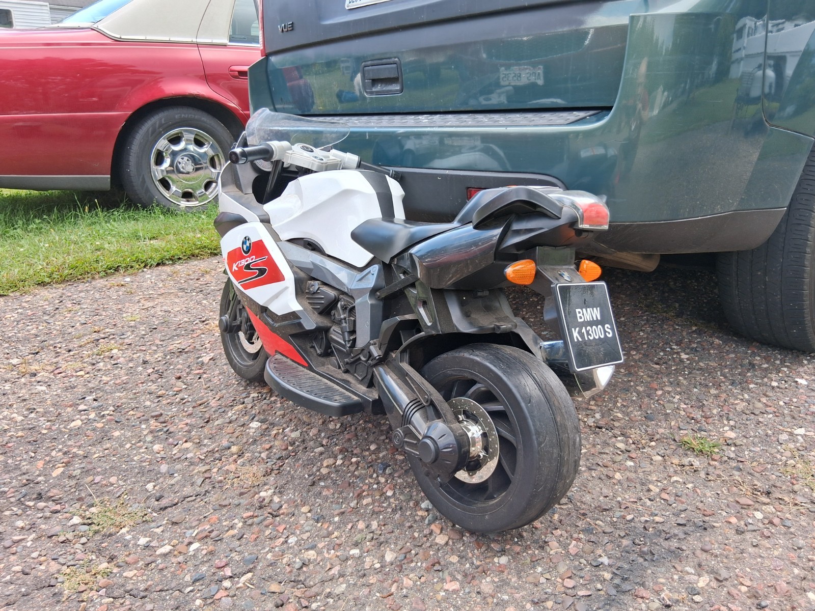 BMW K1300S 12-Volt Electric Ride-On Bike for Kids. Brand New