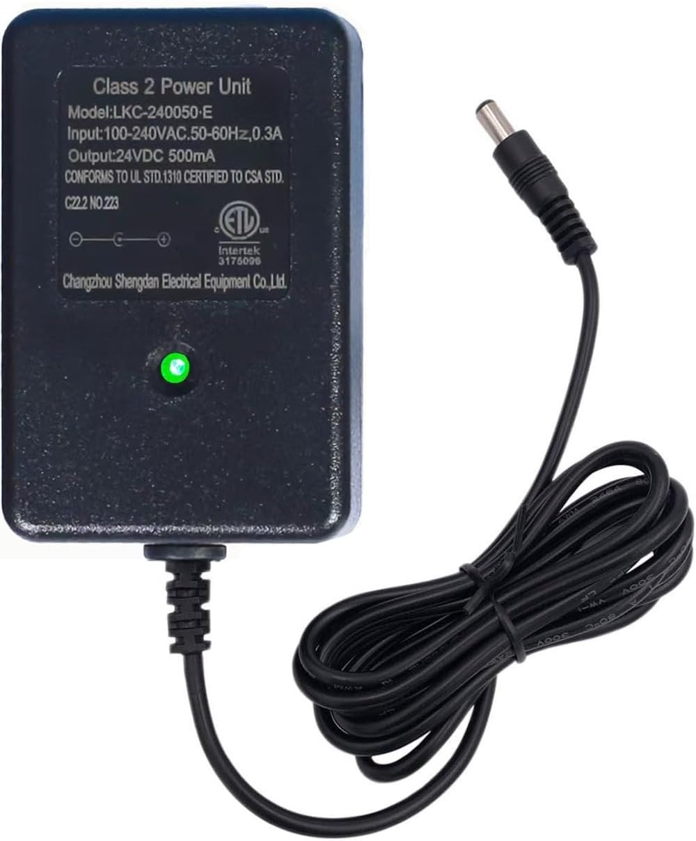 Universal 24V Charger for Electric Toys – 500mA Supply with Battery Protection