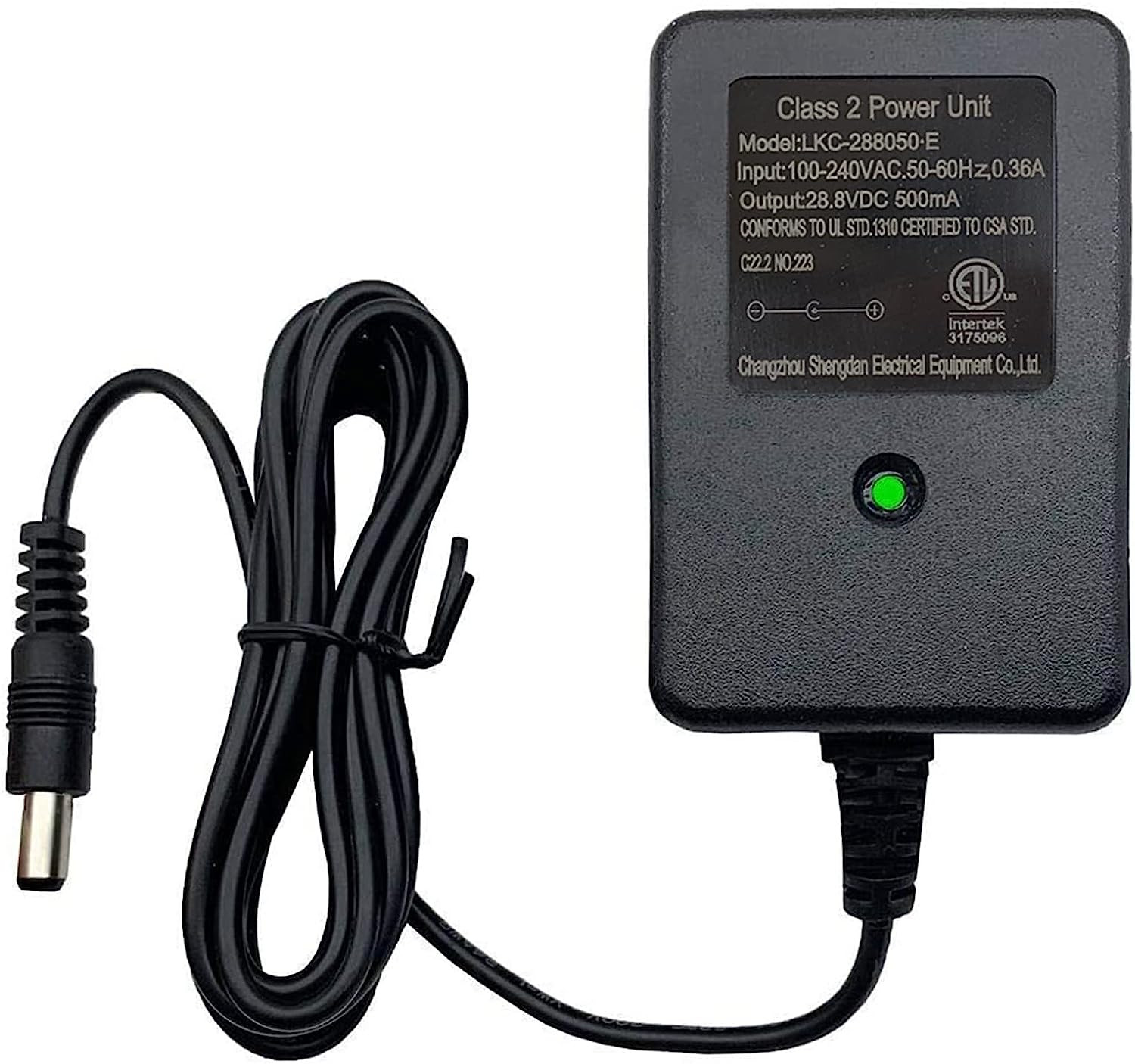 28.8V Kids Ride on Car Charger, 24V round Hole Charger with Charging Indicator L