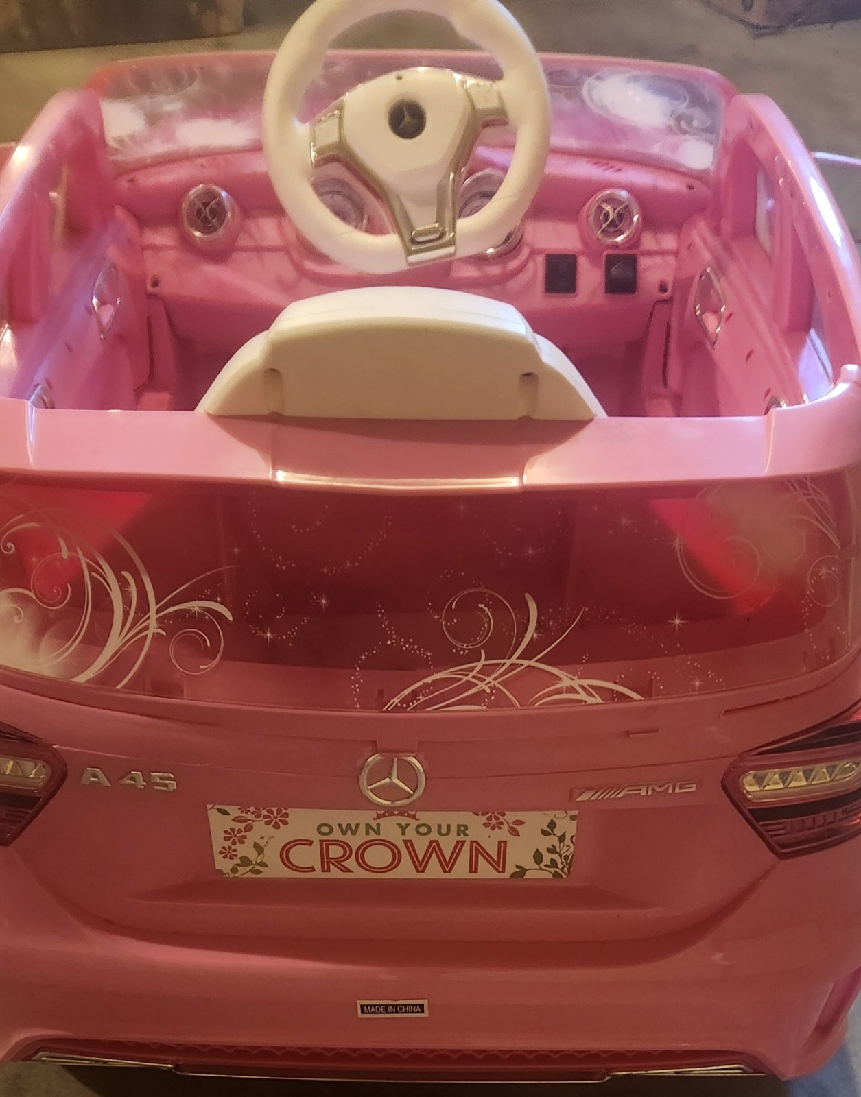 Disney Princess Mercedes-Benz 6 Volt Battery Ride On