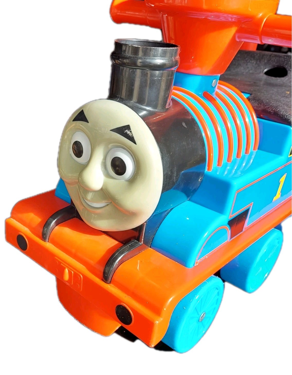 Kiddieland Thomas The train Tank Engine Activity Ride On, Used