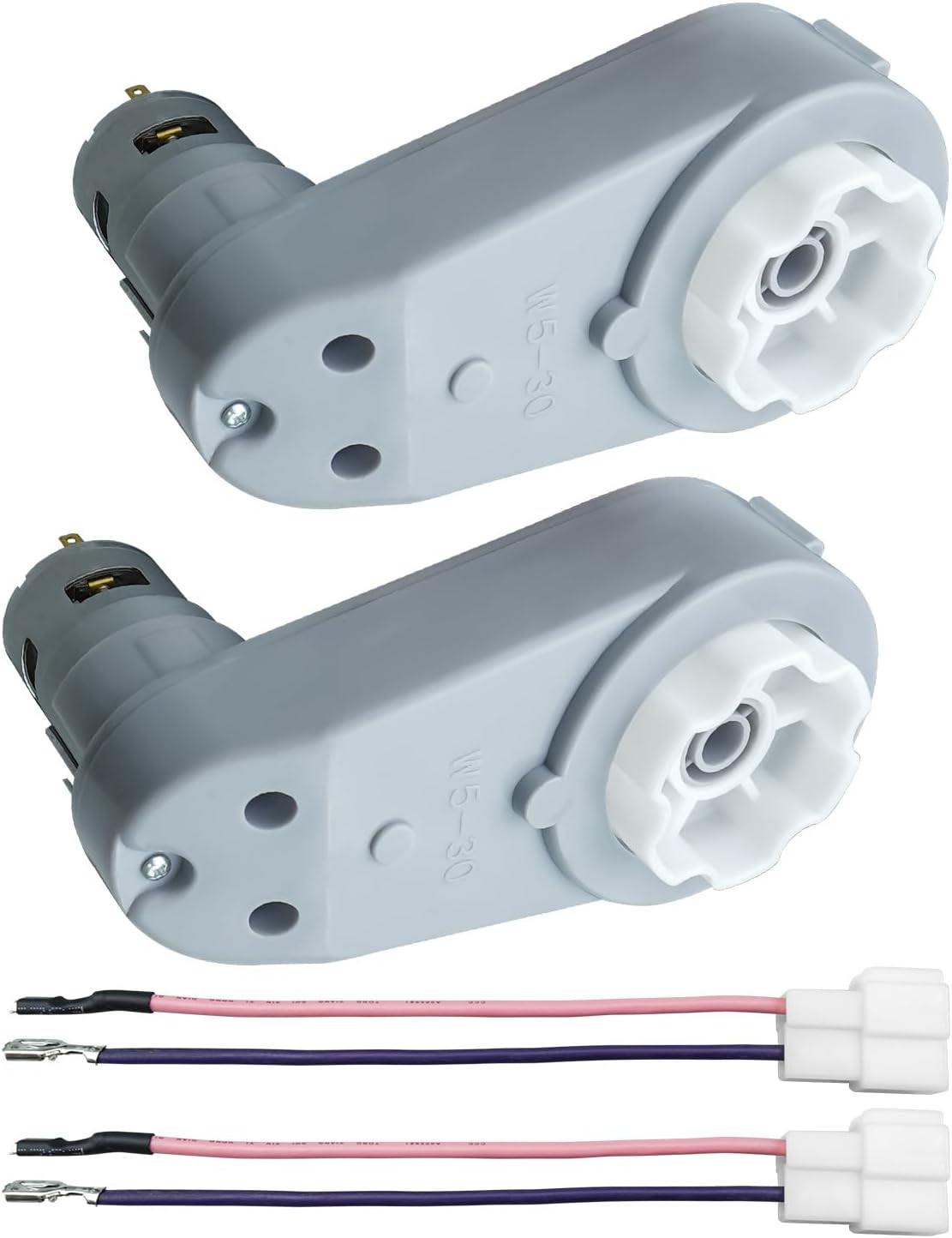 2PCS 24 Volt RS775 Kids Ride on Car Gearbox, 18V-24V Children Electric Car Gearb