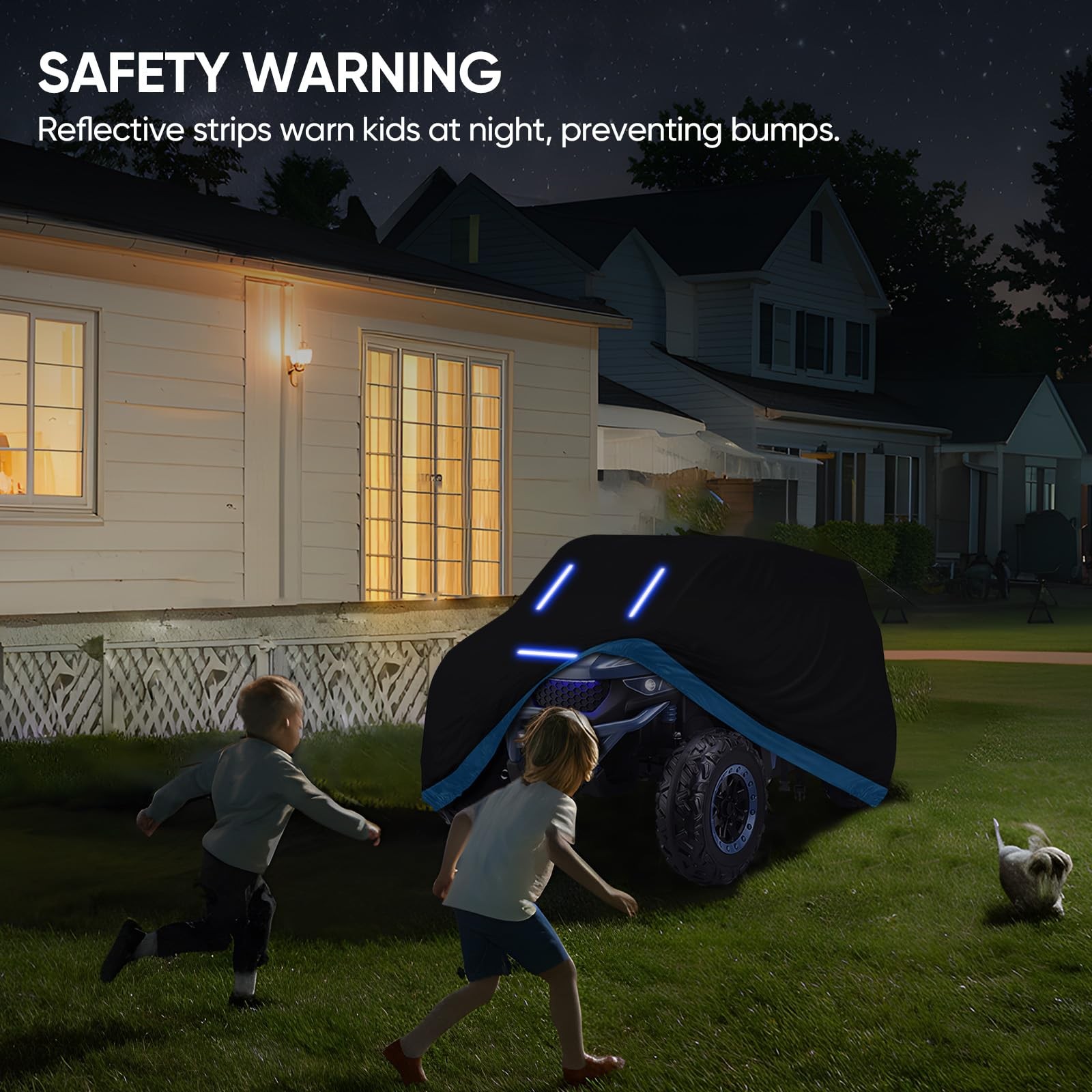 Kids Ride On Toy Car Cover,Large Power Wheels Cover Waterproof,Heavy Duty 420…