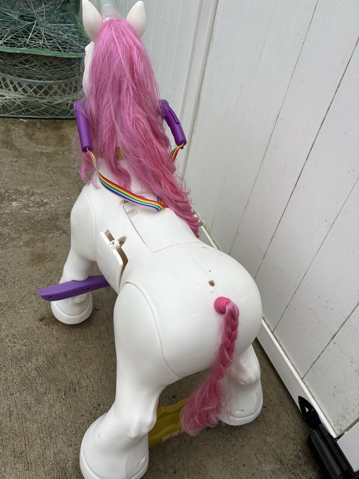 Famous Feber My Lovely Electric Ride-On Unicorn Toy 12 Volt