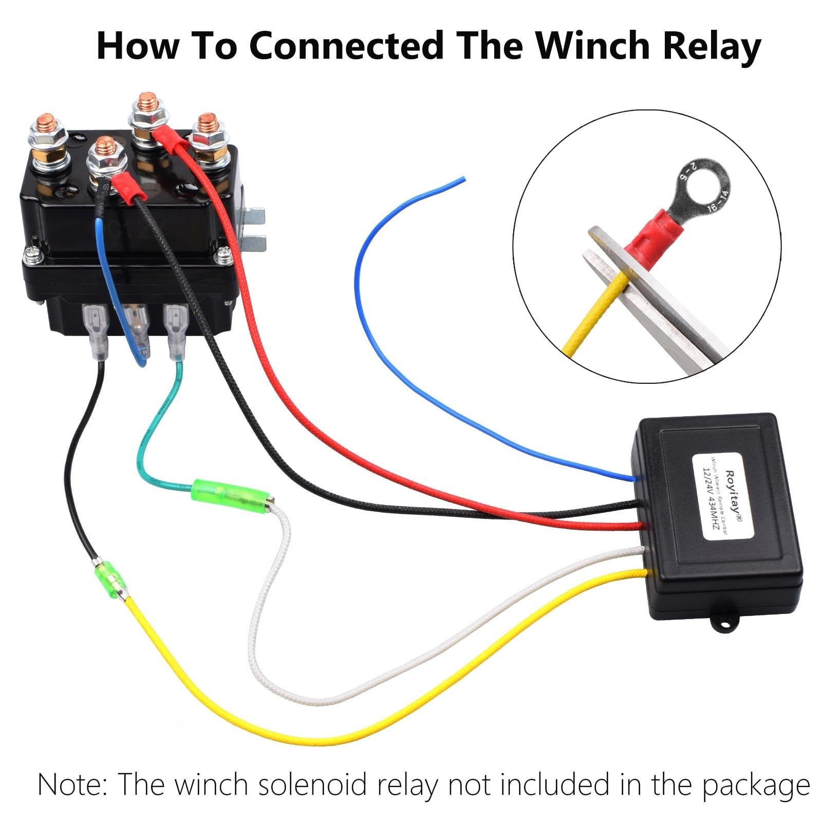 Wireless Winch Remote Control Kit for Car Truck Jeep ATV SUV 12V 24V Handset …