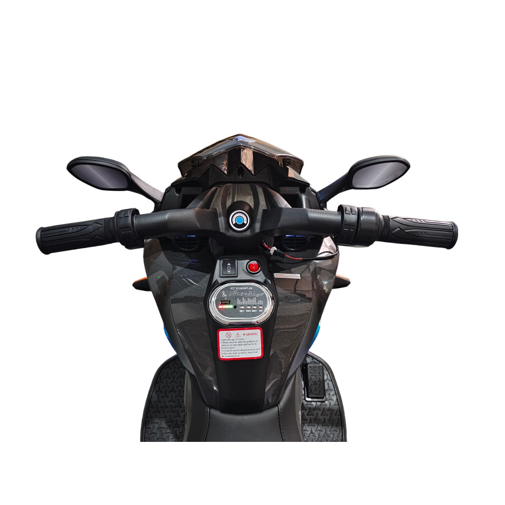 Kids Electric Motorcycle with Trainning Wheels for 3-6 Years Boys Girls