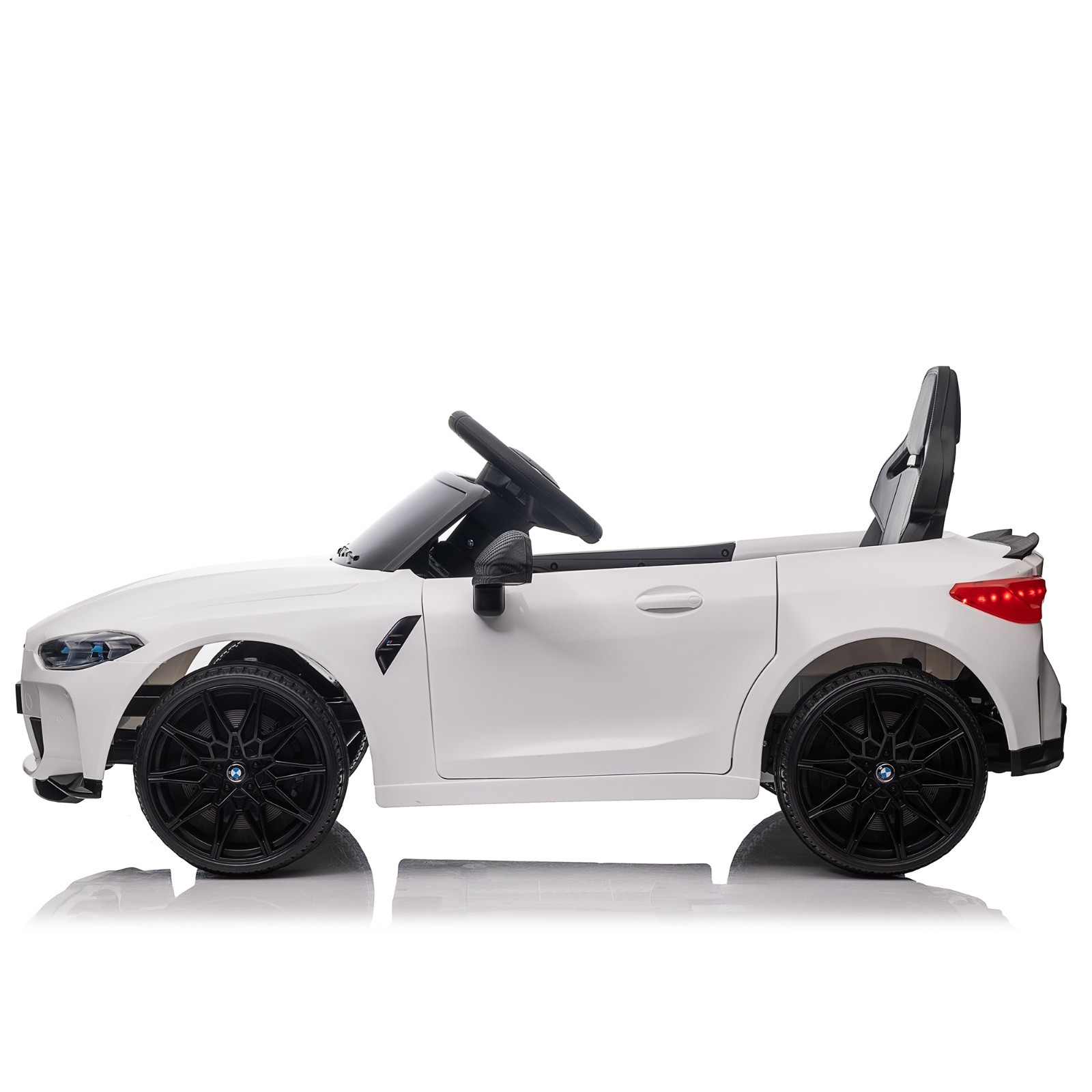 12V Kids Ride-On Car w/ Remote, 3 Speeds, Bluetooth, LED Lights, MP3, Portable
