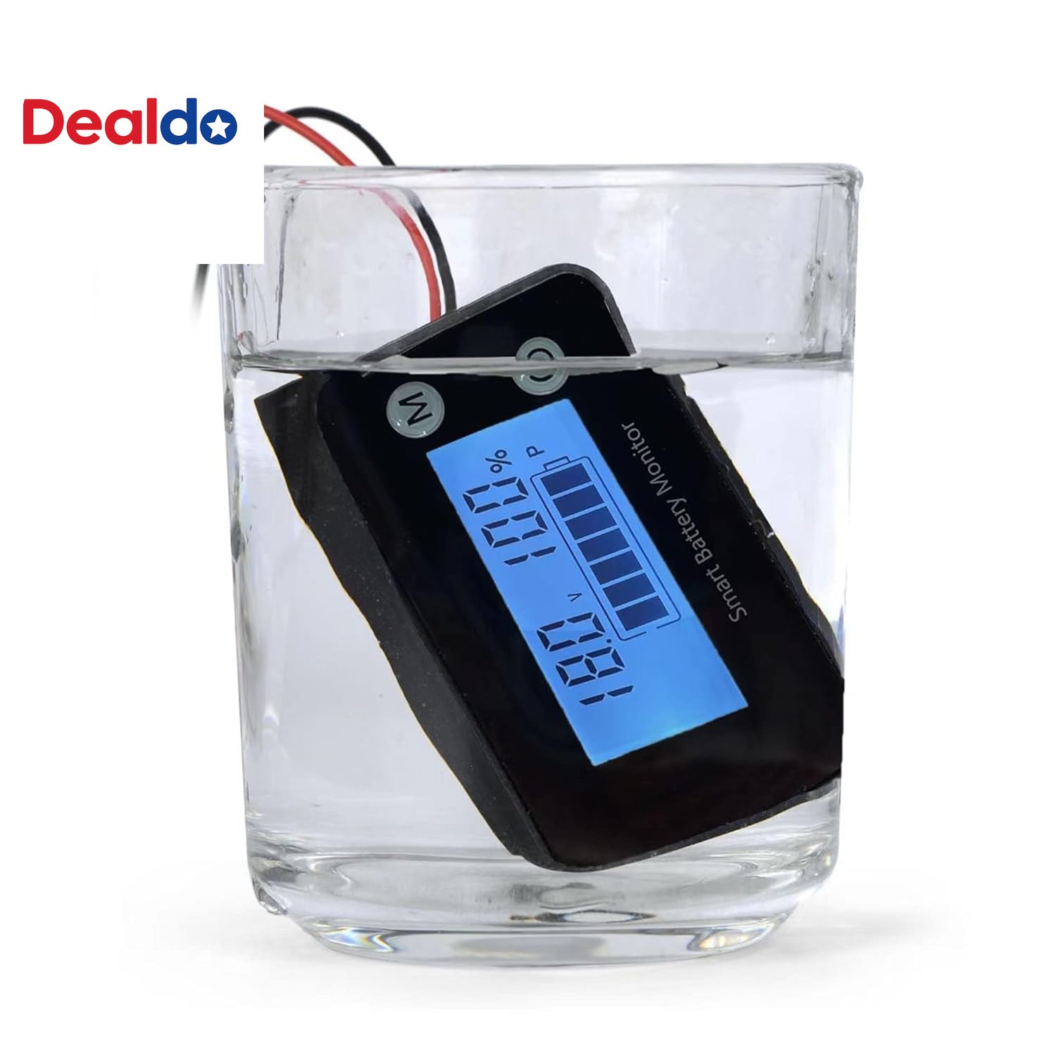 Waterproof Battery Monitor12V 24V 36V 48V 60V 72V ,Car Motorcycle Golf Cart Batt
