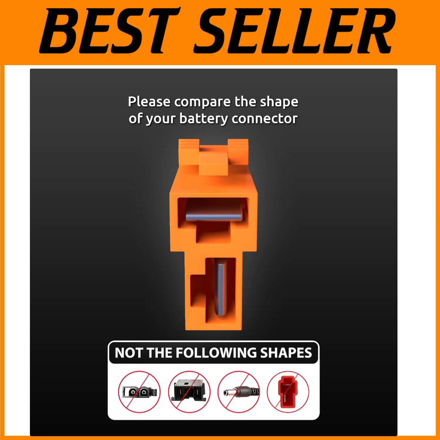 12V Battery for Toys with Red 2-Pin Connector