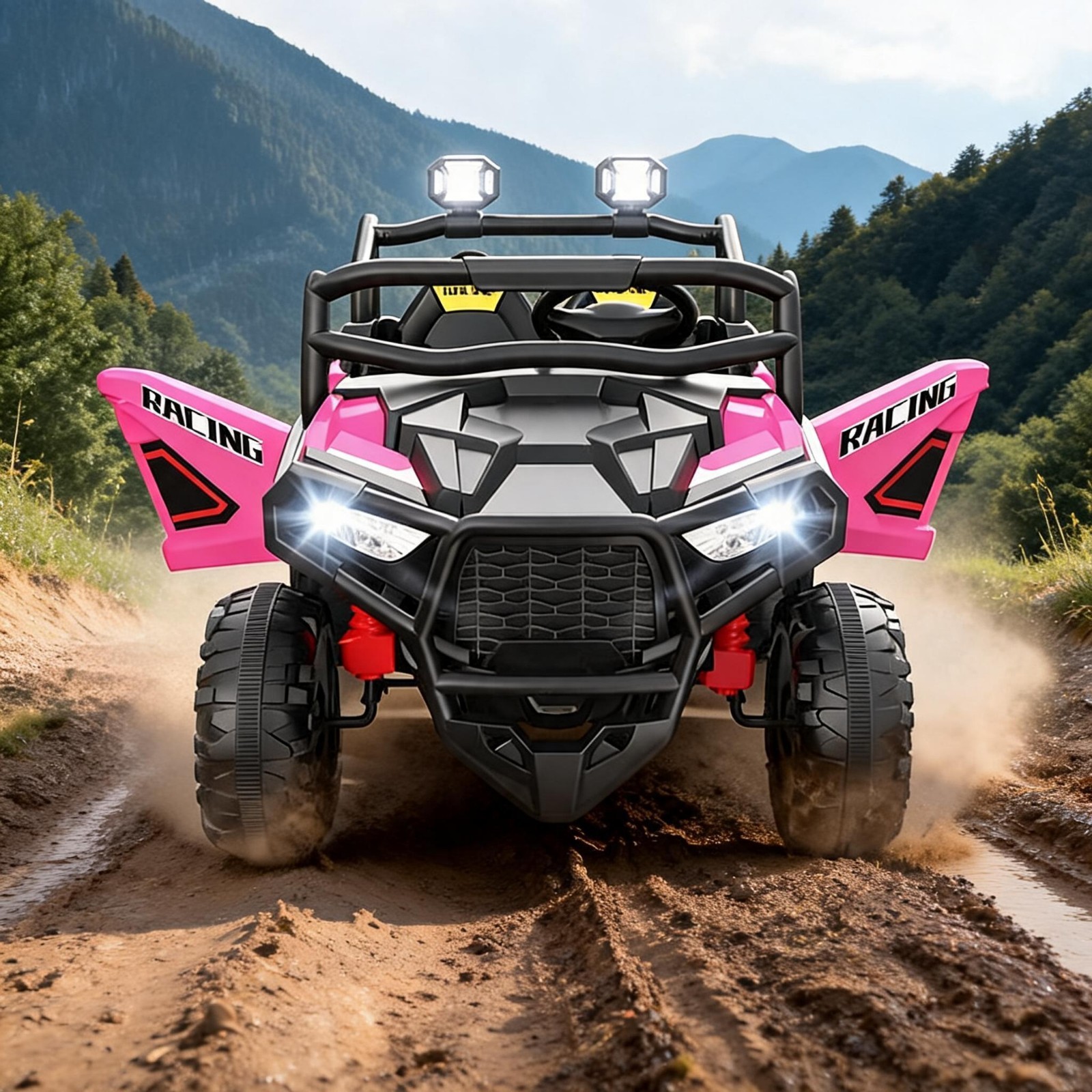 24V Kids Car Ride on UTV 2*200W Motors Electric Battery Power Wheels with Remote