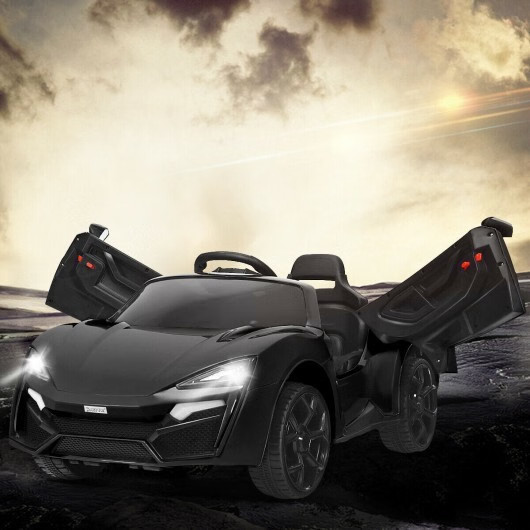 12V Kids Ride-On Car 2.4G RC Electric Vehicle w/ LED