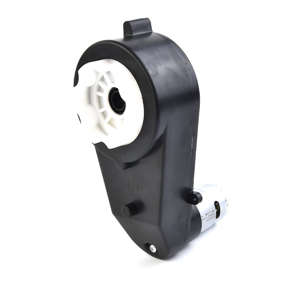 Black 550 Gear Box Motor DC12V 30000RPM Electric Car Gearbox With Motor Parts