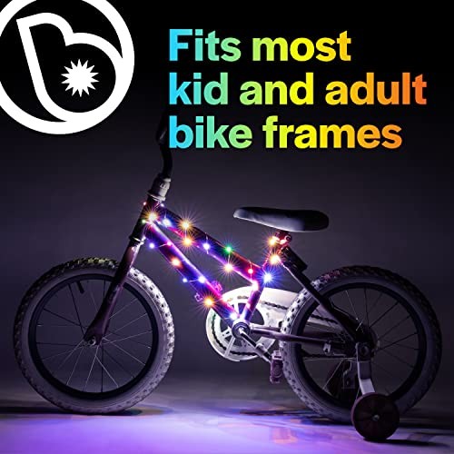 BRIGHTZ CosmicBrightz Rainbow Battery Pwr LED Lights for Bikes & Ride Ons 23D15B