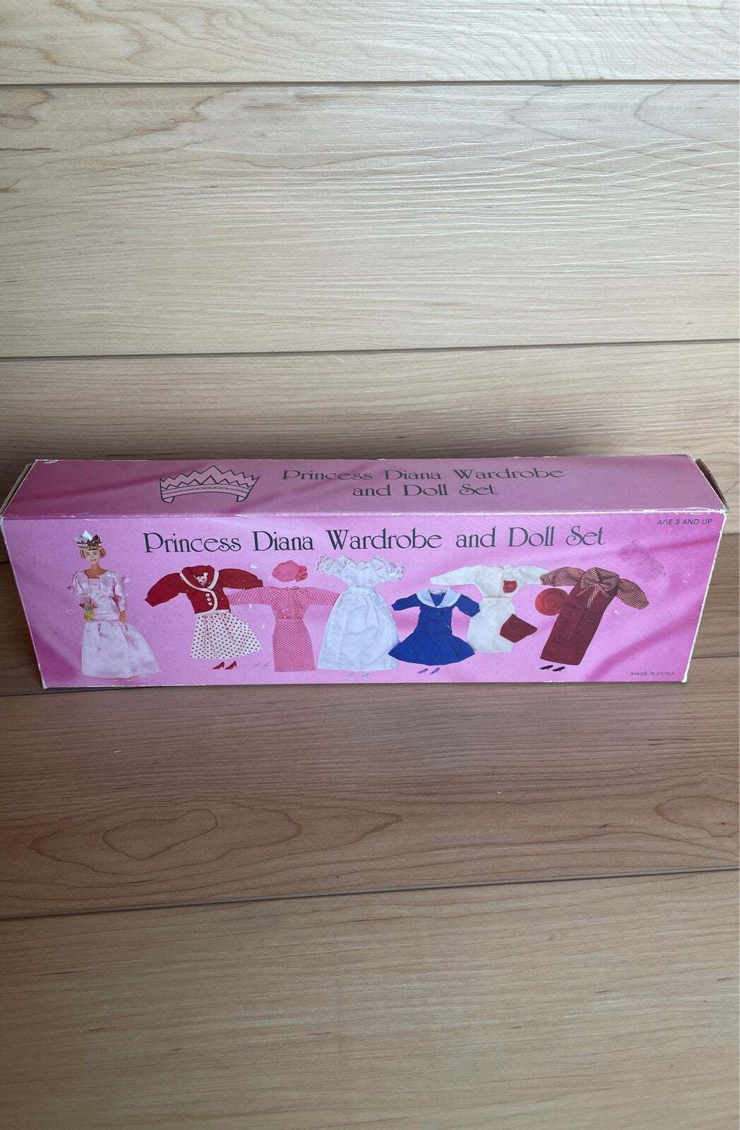VTG Princess Diana Doll Wardrobe And Doll Set – B-i4-C