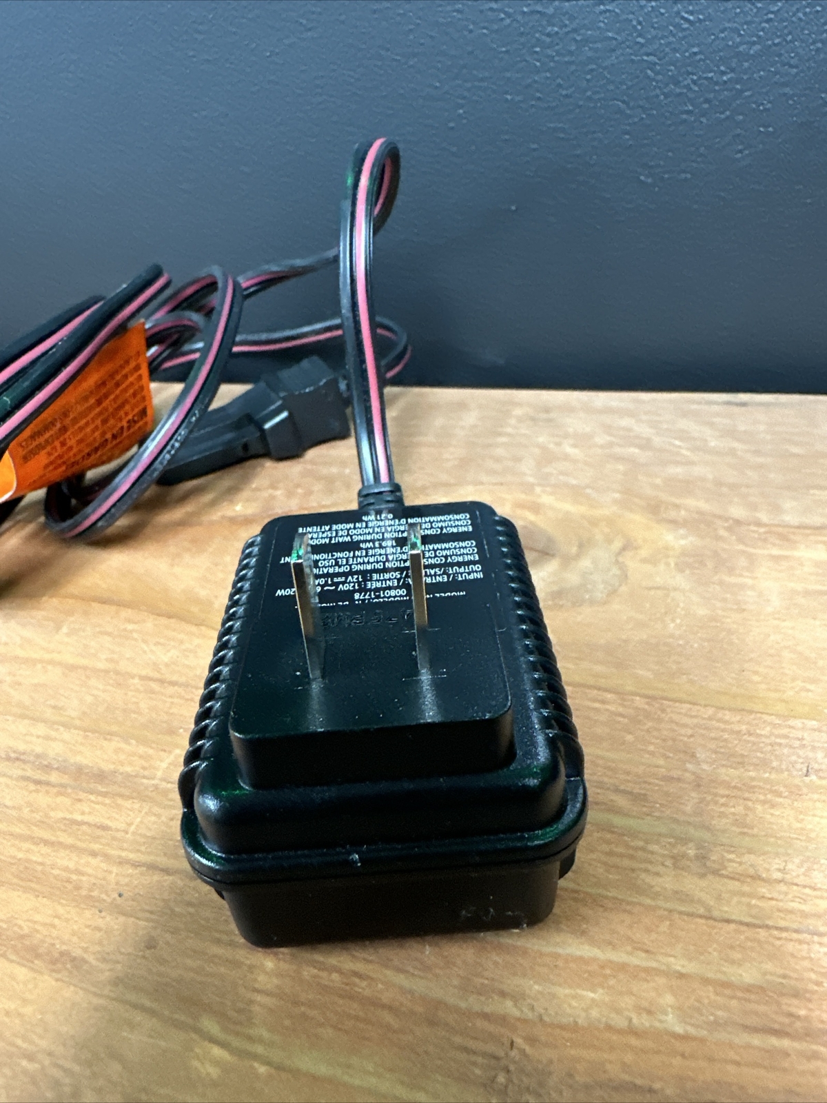 12-Volt Charger for Power Wheels Gray Battery and Orange Top Battery
