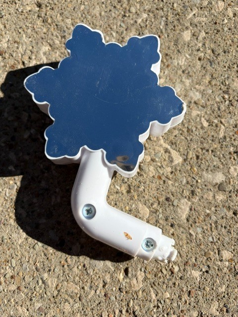 Disney Frozen II Mercedes GLS-320 Replacement Snowflake side mirror