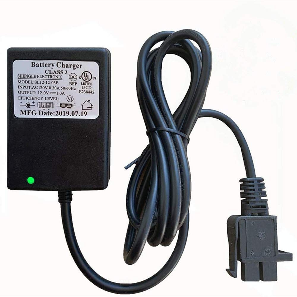12 Volt B-Type Plug Kids Ride On car Battery Charger,12V Adapter for Special Chi