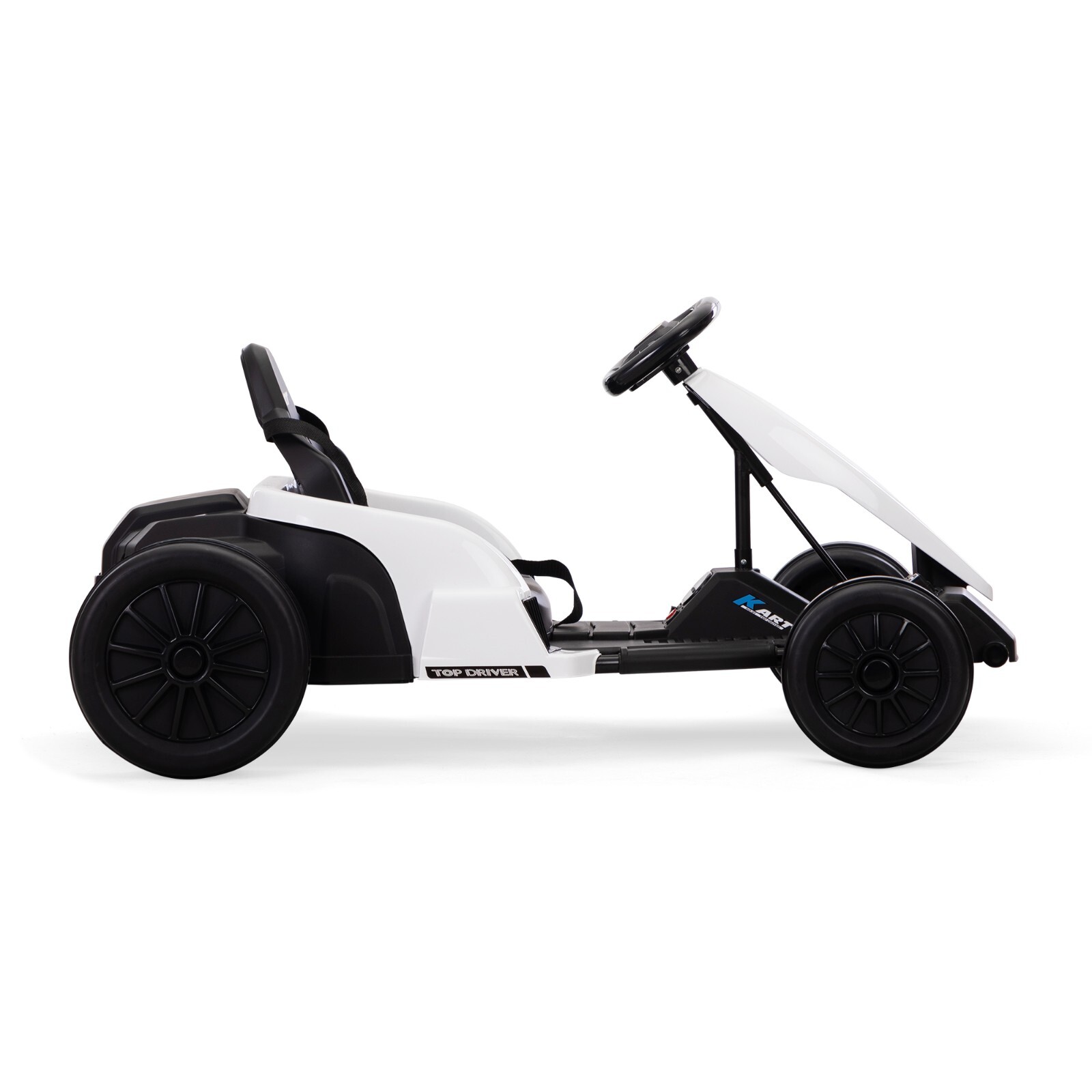 TOBBI 24V Kids Ride On Electric Drifting Go Kart Racing Car for Kids 4-16 Years