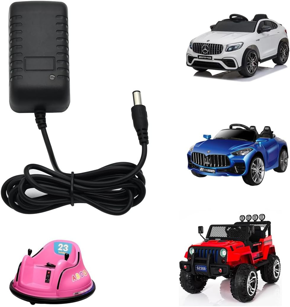 6V Battery Charger for Ride on Toys Car,6V Battery Charger for Kidzone, Flybar B