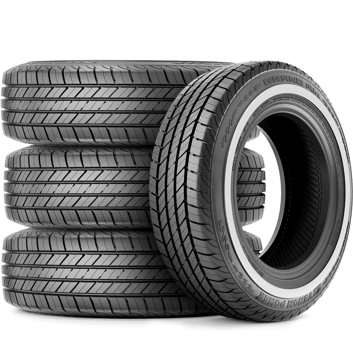 Venom Power Grand AM Passenger Car All-Season Touring Radial Tire-165R15 165X…