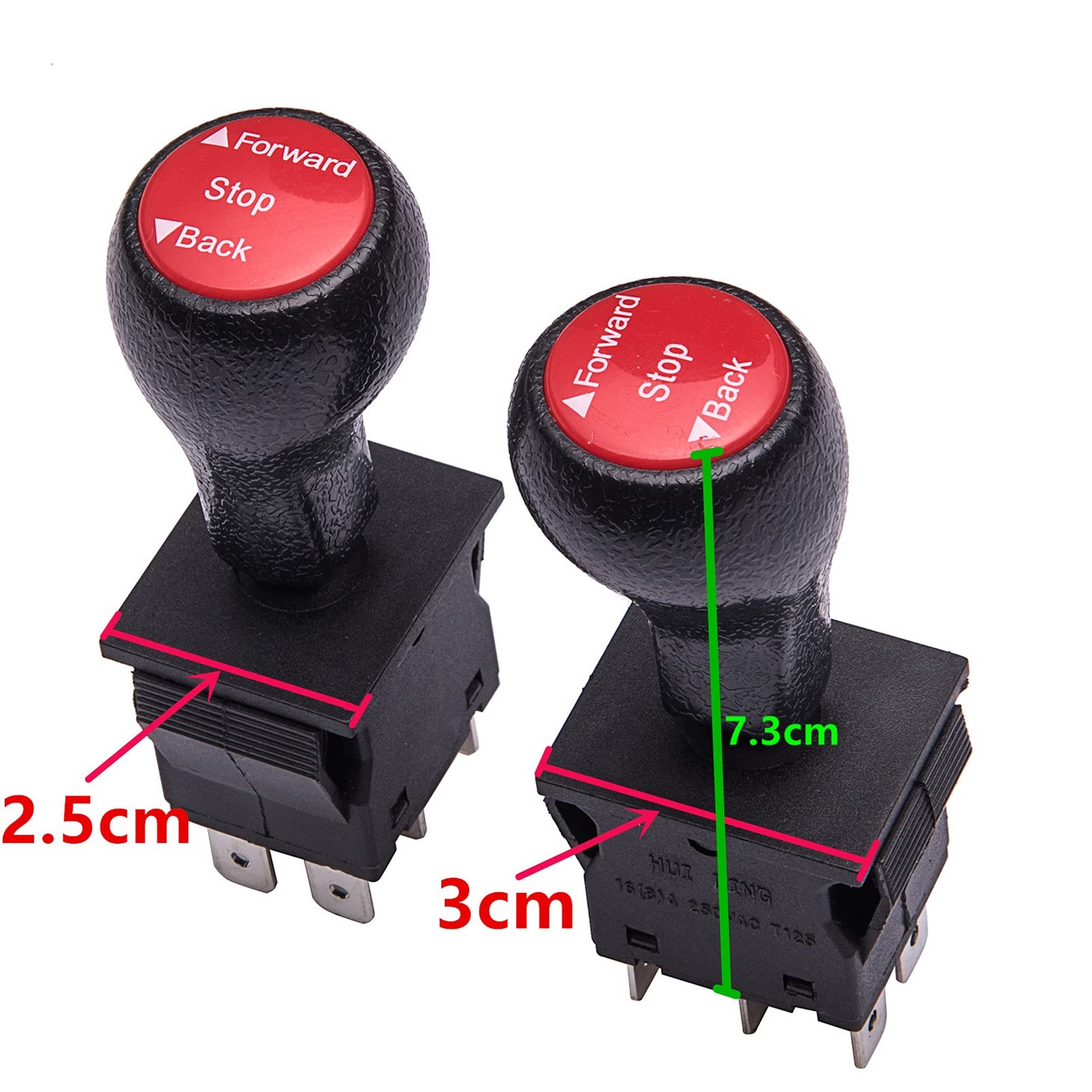 Children Electric Car Putter Switch, Forward Stop Back Joystick for Kid’s Car…
