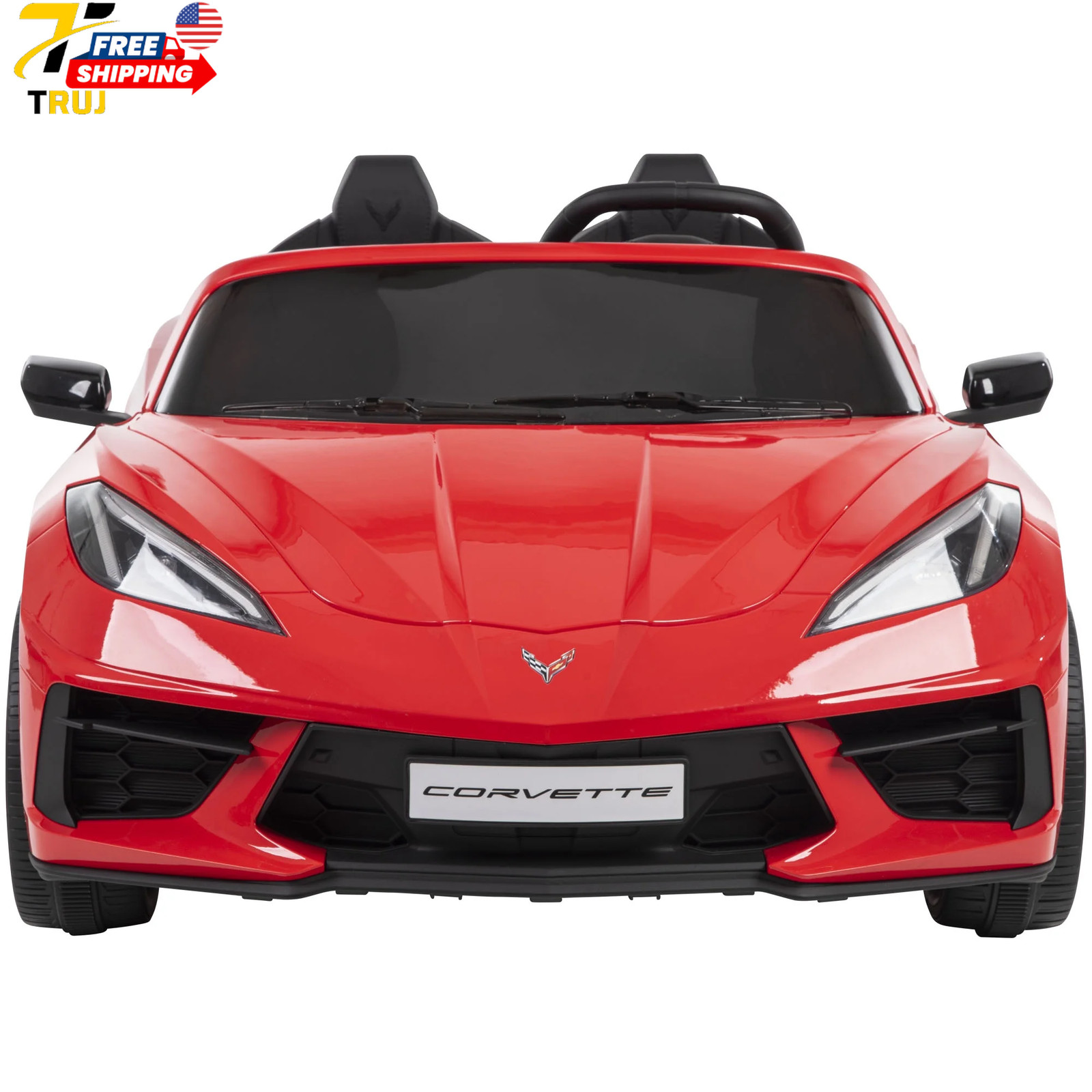 Huffy Corvette Stingray Ride-On Car Battery Powered 12V Children Ages 3+ Sounds