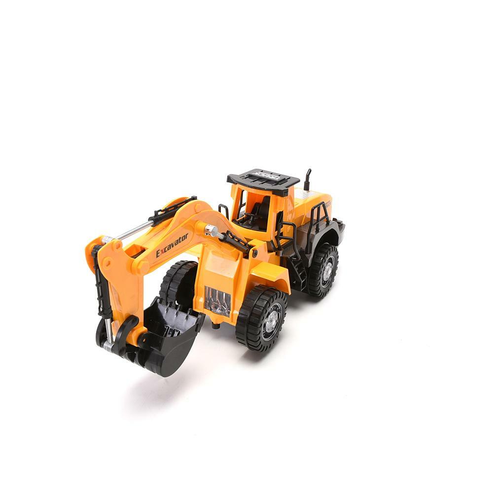 Truck Excavating Truck Excavator with Light & Music Simulation Battery Operated