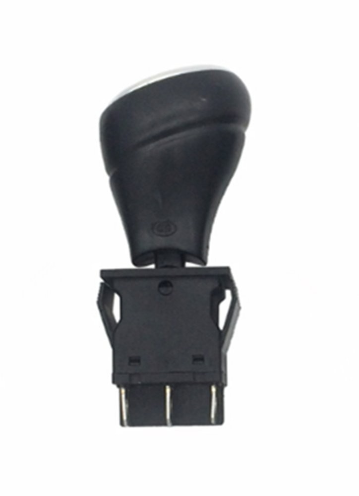 New! 3 Position Shifter/ Joystick with Plate, Black and Silver
