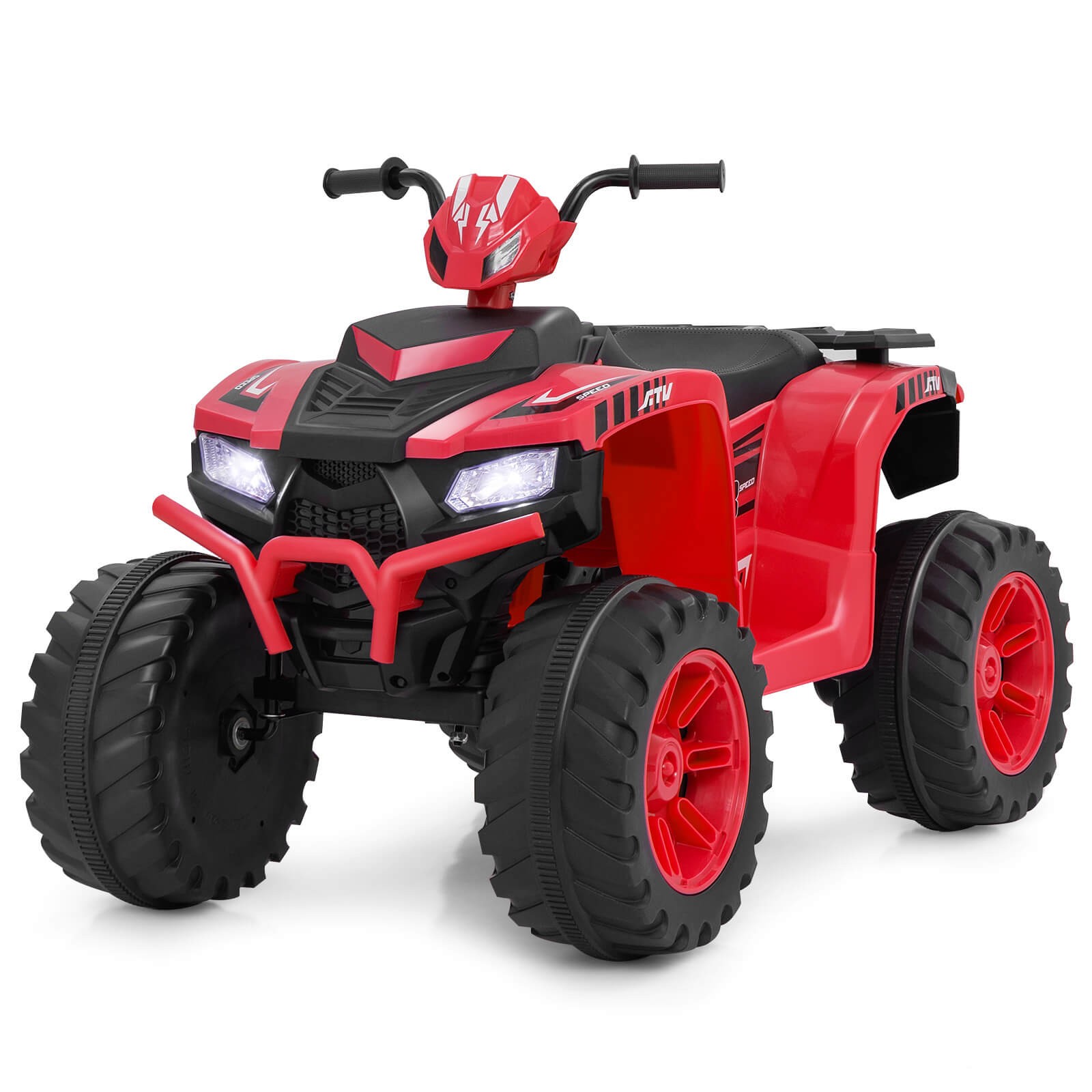 24V Kids Ride-On Electric ATV 4-Wheeler Quad Car with Wireless Connection