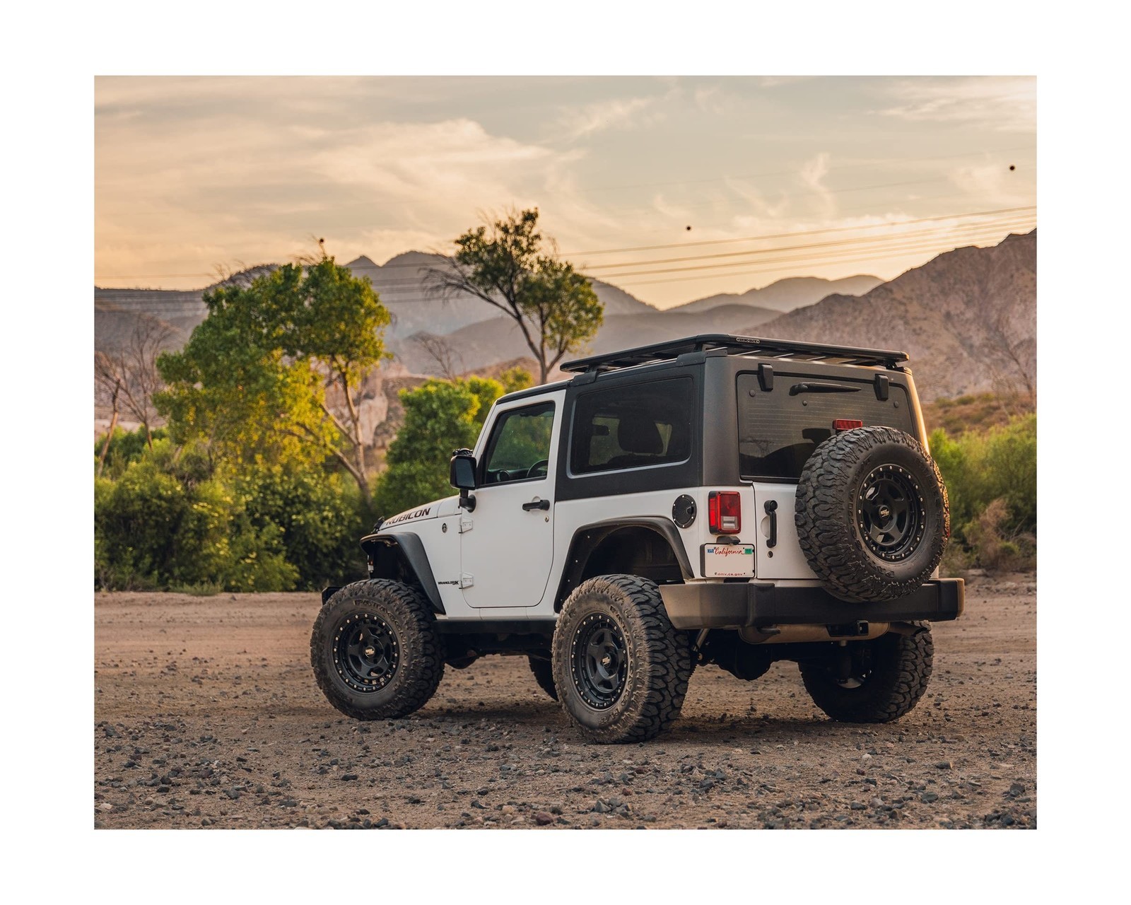 17in Wheel Fit For Jeep Wrangler JK JL, 17×9 5×5, +12mm Offset, Black