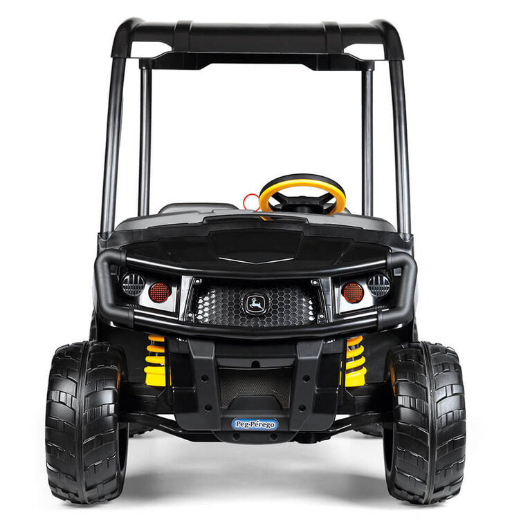 Peg Perego John Deere Gator XUV Midnight Black, 12-Volt Battery-Powered Ride-On