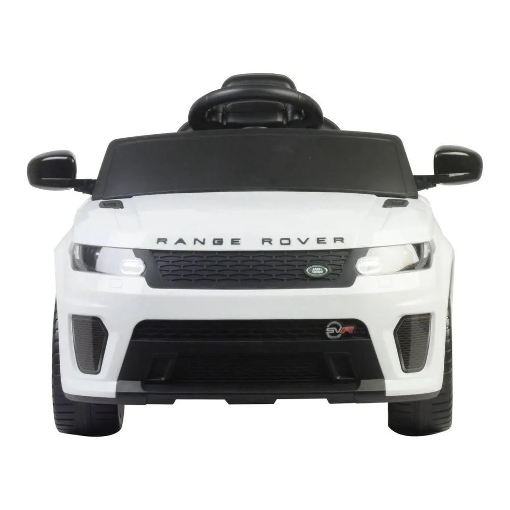 BEST RIDE ON CARS FOR KIDS 12V RANGE ROVER LICENSED BATTERY POWERED – WHITE