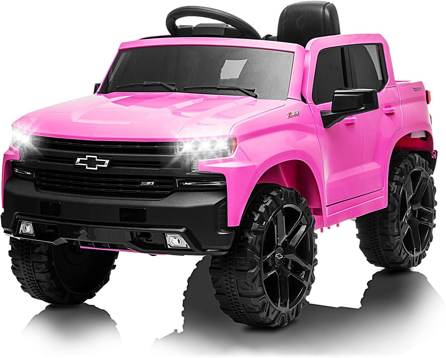 12V Kids Ride-On Truck with Remote Control Electric Car for Toddlers Toys 2-5Y