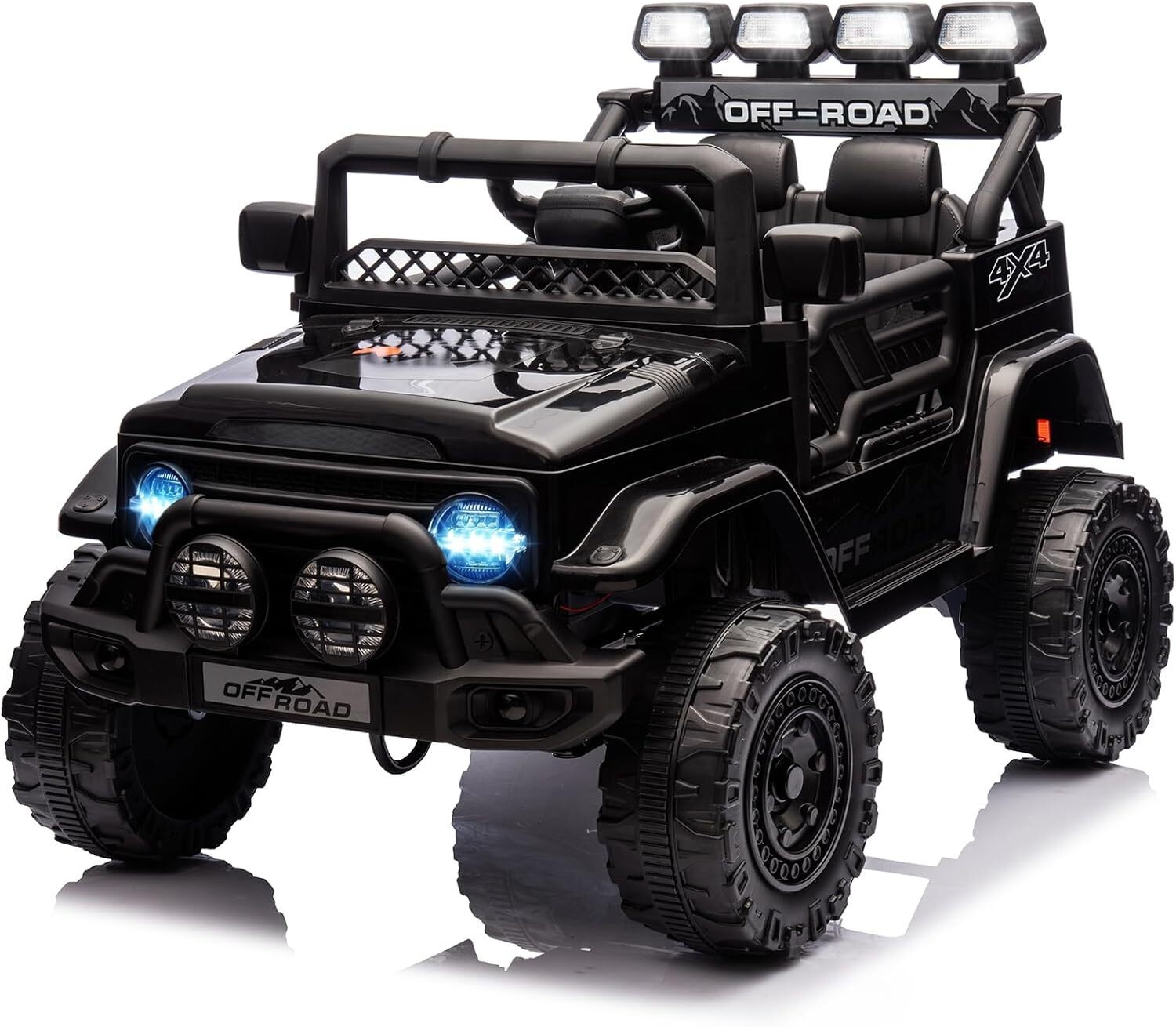 12V Electric Ride On Truck Car Toys w/Remote Control 3 Speed Music for Kids Xmas