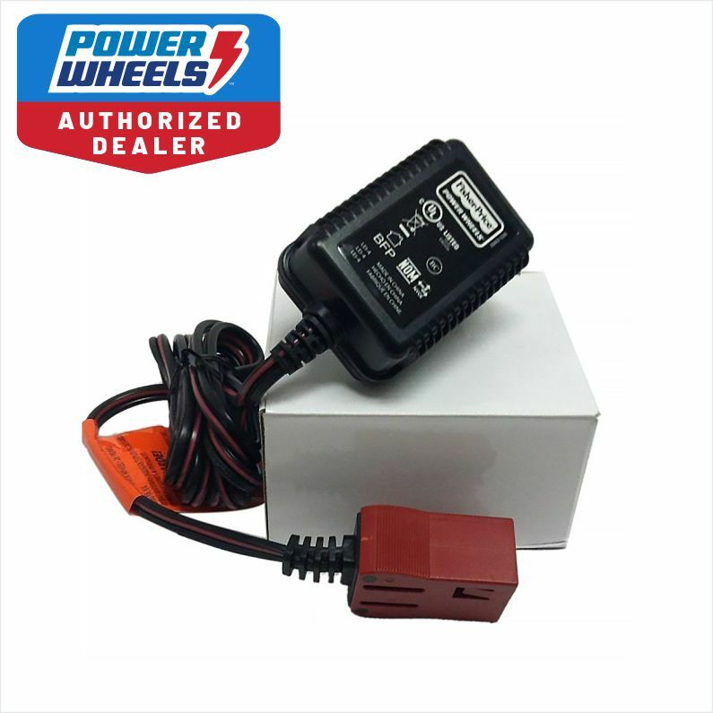 Power Wheels DPK45 Fisher Price Black Corvette 6 Volt Red Charger Genuine