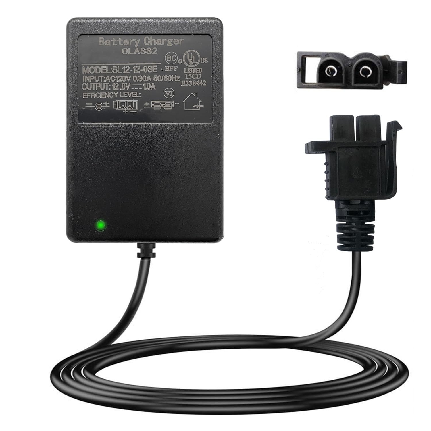 12V Charger for Kids Ride-On Cars, Yamaha Raptor, Toyota FJ Cruiser, Electric To