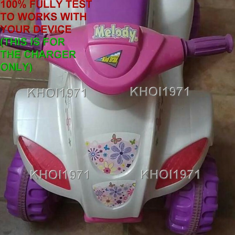 WALL charger AC adapter for KID TRAX MOTO Disney QUAD 6V battery ride on car