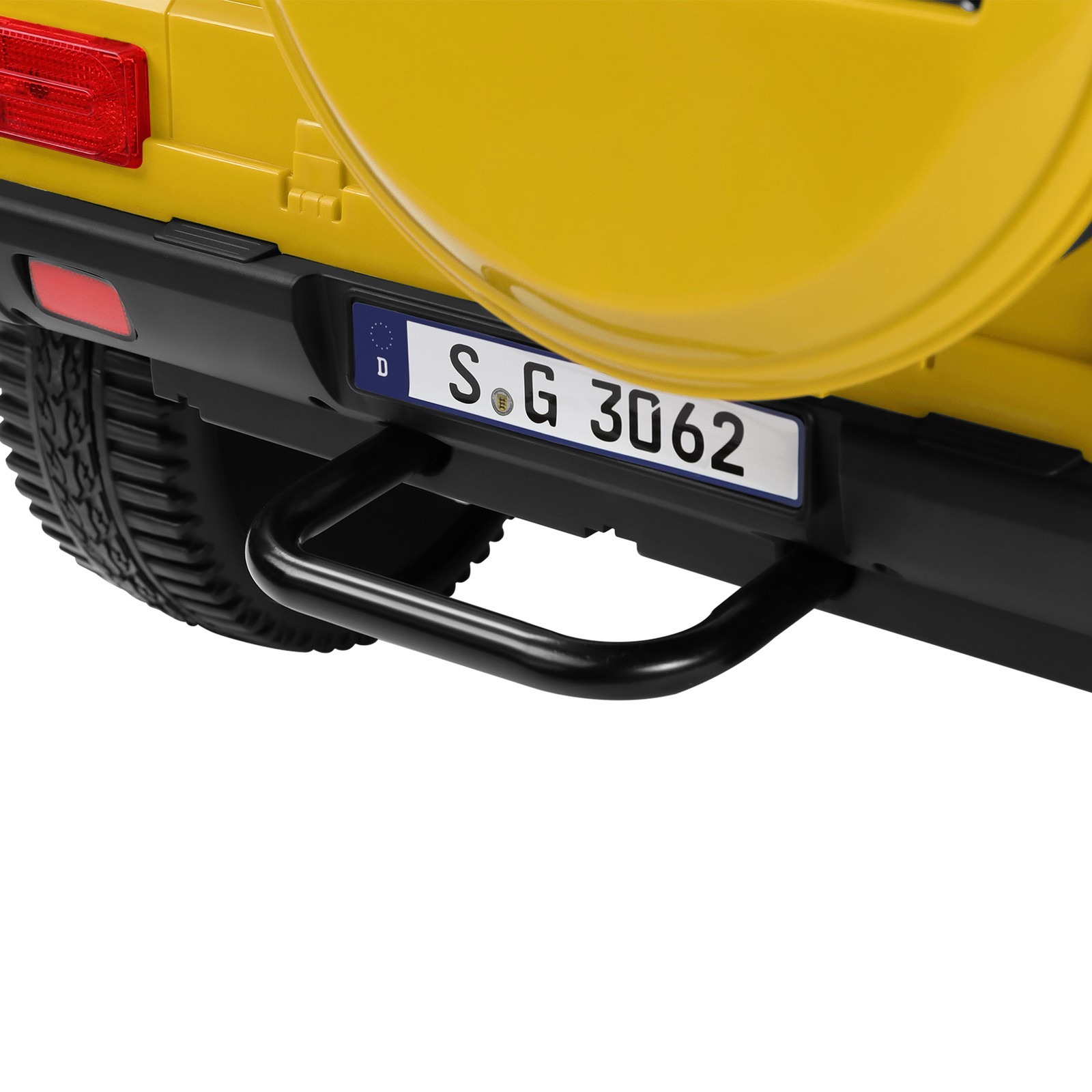 New 12V Battery Kids Yellow Ride On Mercedes-Benz Car w/3 Speed,LED,Music,Remote