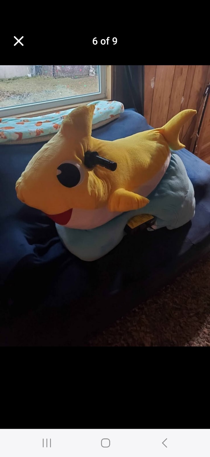 Baby Shark Ride On Toy
