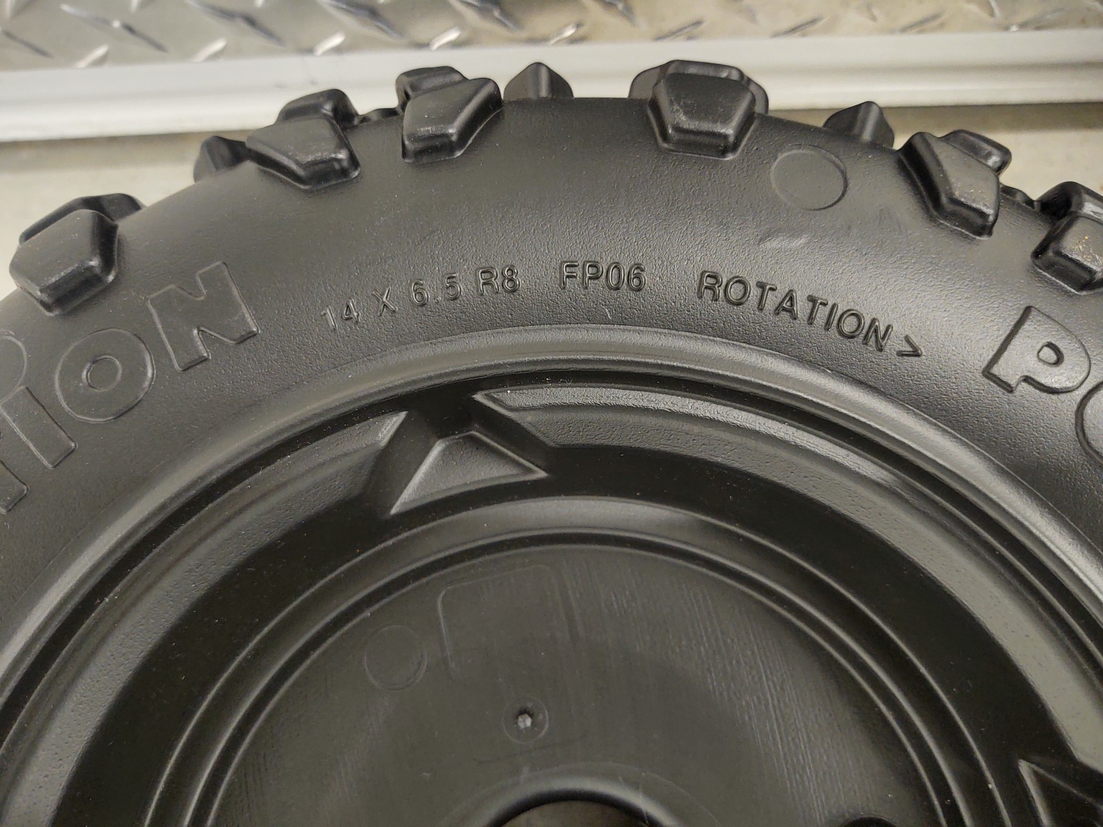Power Wheels, Ford F-150, 2 pk Passenger Front Wheels, K8285-Q802-01, K8285-2039